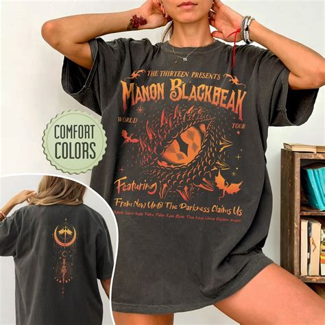 Manon Blackbeak Throne Of Glass Comfort Colors Shirt The Thirteen Shirts From Now Until The