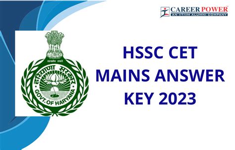 Hssc Cet Answer Key Out Raise Objection Till August