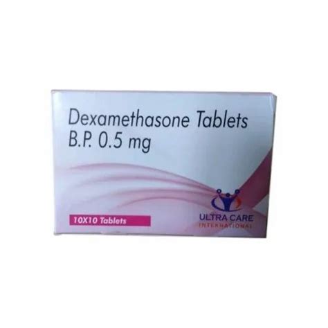 Dexamethasone Tablets Bp 05 Mg At Best Price In Ahmedabad By Ultra Care