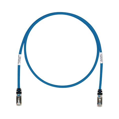 Patch Cord Cat A Blindado S Ftp Cm Ls H Ft Color Azul