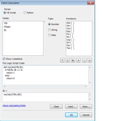 Arcgis Desktop Python If Then Statement In Field Calculator To Return