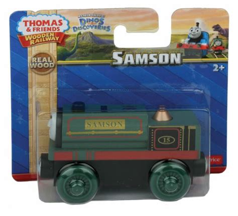 Fisher-Pri - Samson the Steam Engine - Thomas & Friends(TM) Wooden Railway - Green, Red - 286-CDJ02