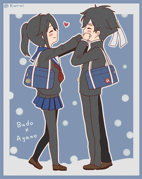 Ayano X Budo Thats Sweet Forget About Senpai Ayano Budo Senpai Right