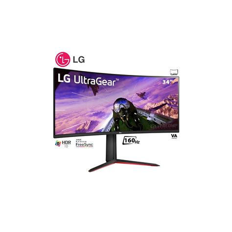 Monitor Lg 34GP63A WQHD 32 160Hz Curvo DINOBYTE