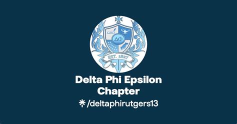 Delta Phi Epsilon Chapter Instagram Linktree