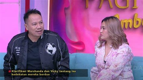 Reaksi Ben Kasyafani Atas Hubungan Cinta Marshanda Vicky Prasetyo