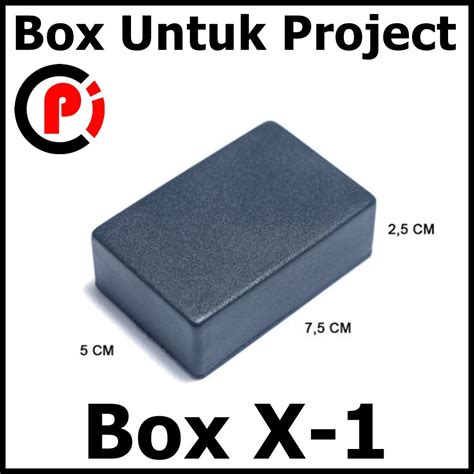 Jual BOX HITAM BOX PLASTIK X1 Kotak Elektronik Shopee Indonesia