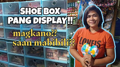 SHOE BOX PANG DISPLAY WHY NOT RTW Ni Madam Claire YouTube