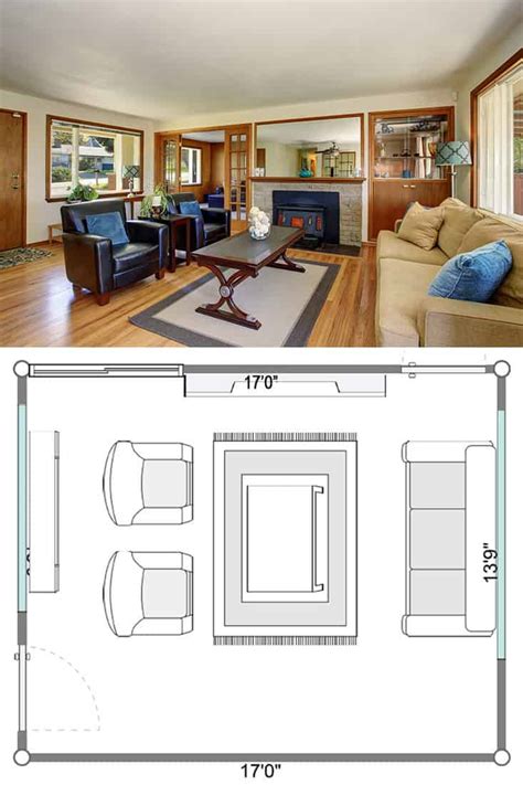 11 Sofa And Two Chairs Living Room Layouts