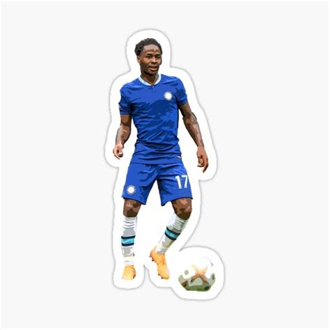 Raheem Sterling Sticker For Sale By Raffrasta Redbubble