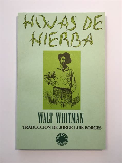 Hojas De Hierba By Walt Whitman Excelente Encuadernaci N De Tapa