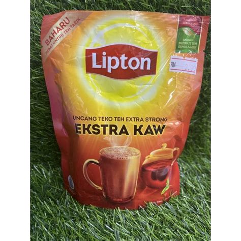 Lipton Uncang Teko Teh Extra Strong Ekstra Kaw Shopee Malaysia