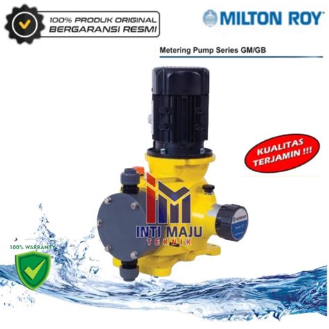 Jual Dosing Pump LMI Milton Roy GM 0120 Pompa Air Kimia Dosing Pump 120