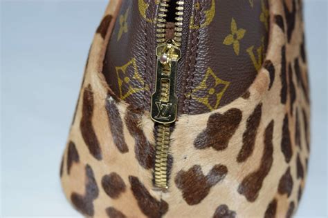 Louis Vuitton Alma Handbag Azzedine Alaia Monogram Leopard Bag M99032