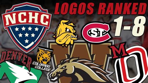 NCHC Logos Ranked 1-8 - YouTube