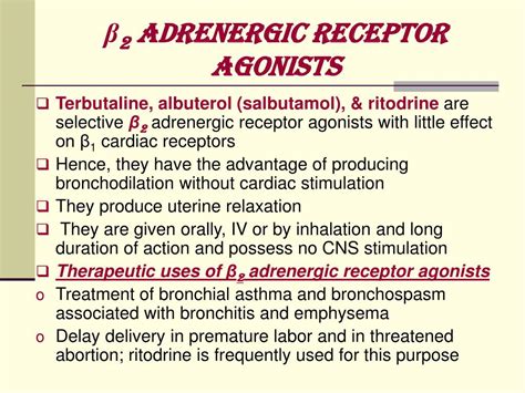 Adrenergic Receptor Agonist