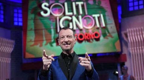 Soliti Ignoti Pronto A Ripartire Amadeus Torna Con Nuove Puntate