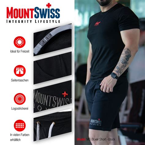 Mount Swiss Herren Sport Shorts Boxer Kurze Kaufland De