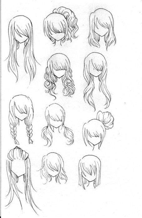 Anime Hair 2 Gambar Mata Sketsa Rambut Gambar Rambut