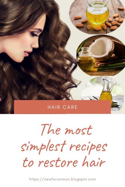 The Most Simplest Recipes To Restore Hair Outstanding Free Time Take Care Of Your Hair All