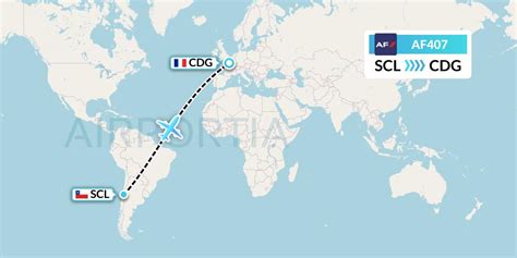 Af Flight Status Air France Santiago To Paris Afr