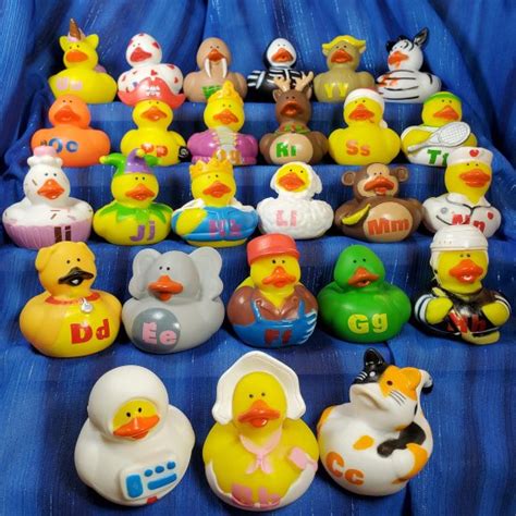 Alphabet Rubber Ducks 2600 Ducks Only Exclusively Ducks