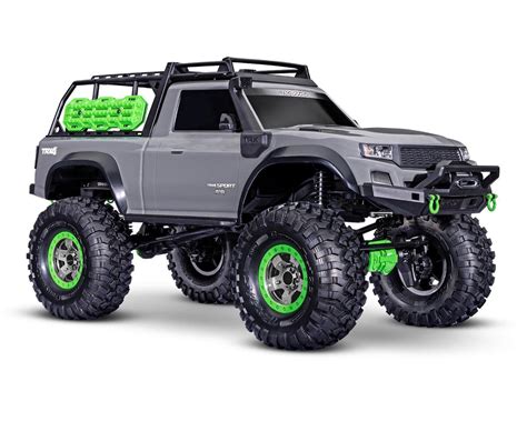 Traxxas Trx 4 Sport High Trail Edition 110 Scale Trail Rock Crawler Gray Tra82044 4 Gray