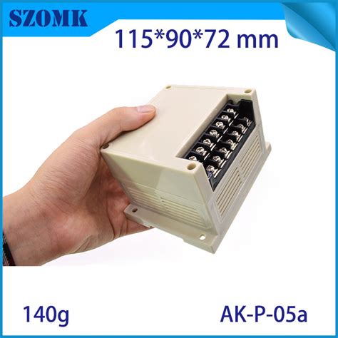 Plastic PCB Electronics Szomk Enclosures Housing For Rail DIN China