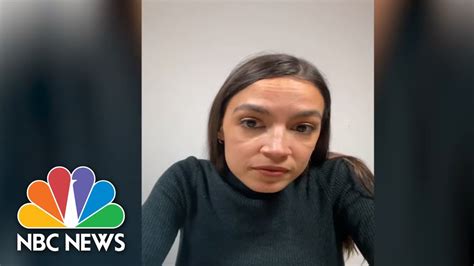 ‘i Thought I Was Going To Die Aoc Speaks Out About Capitol Riot On