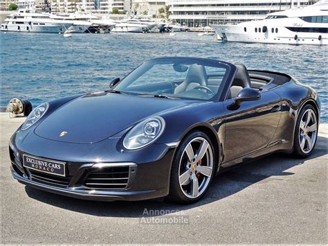 Occasion Porsche Type Carrera S Cabriolet Pdk Cv Monaco