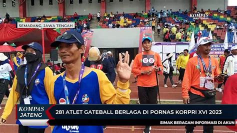 Atlet Gateball Berlaga Di Pornas Korpri Xvi Video Dailymotion