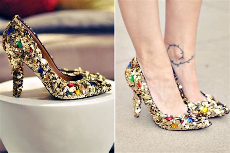 Try This Amazing Shoe Makeover With Diy Embellished Shoes