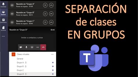 GRUPOS DE TRABAJO SEPARAR GRUPOS Para Actividades Grupales