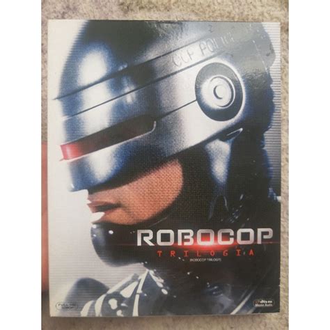 Blu Ray Trilogia Robocop C Luva Dublado 3 Discos Original Shopee