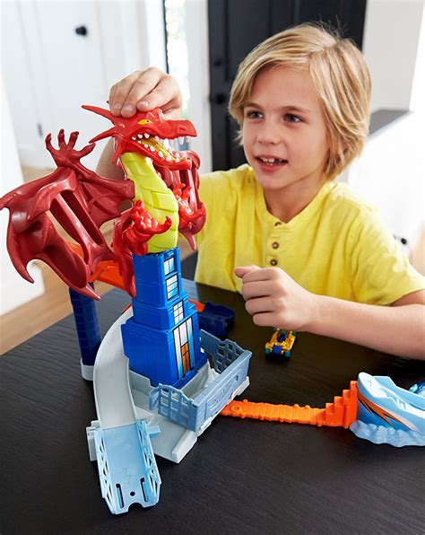 Hot Wheels Dragon Blast Playset Multi Color AppuWorld