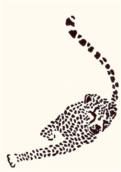 Cheetah Running Drawing at PaintingValley.com | Explore collection of Cheetah Running Drawing