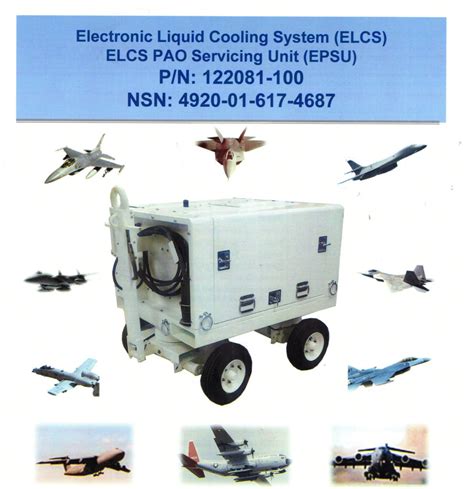 Portable Aircraft Electronic Liquid Cooling System