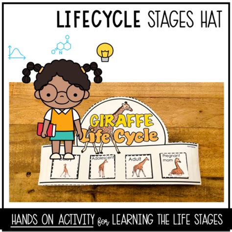 Send HOME Science Giraffe Life Cycle All About Giraffes Giraffe