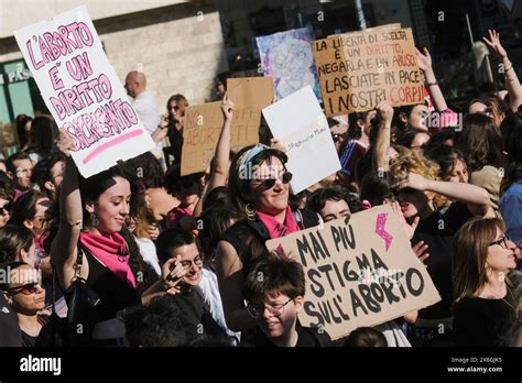 Roma Italia Th May Manifestazione Contro Il Governo Che