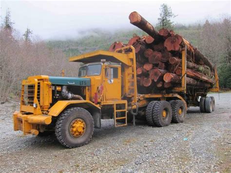 pacific p logging truck