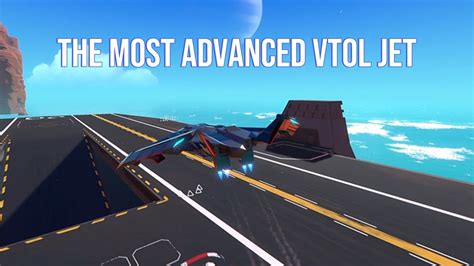 The Most Advanced Vtol Jet In Trailmakers Youtube