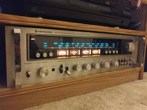 It May Be A Monster But Its My Little Monster Receiver This Kenwood Kr 9600 Is The Pride And