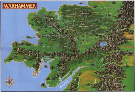 La Geografia Del Mundo Warhammer Fantasy