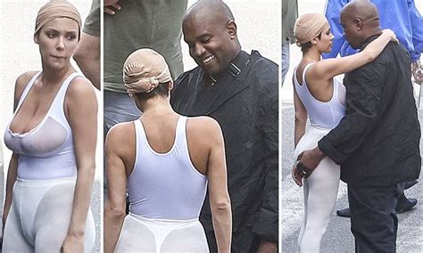 Kanye West Gets Handsy With Wife Bianca Censori As She Steps Out In