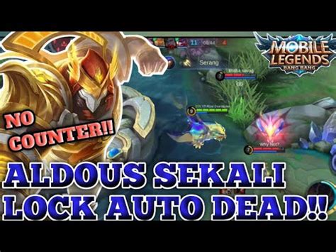 ALDOUS AUTO LOCK MM DI LEFT GAME ALDOUS DEMAGE CRITICAL FULL IN LEFT