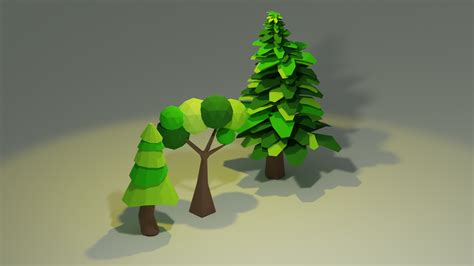 Blender low poly Tree Modeling Practice-- tutorial by Grant Abbitt : r ...