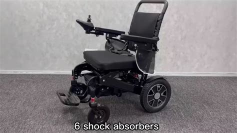 Ksm 606 Lightweight Folding Electric Wheelchair Handicapped Cheapest