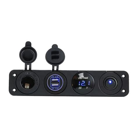 Orbit Electronic Universele Dual USB Stopcontact Met 12V Stopcontact