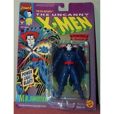 The Uncanny X Men Mr Sinister With Power Light Blast Action Figure