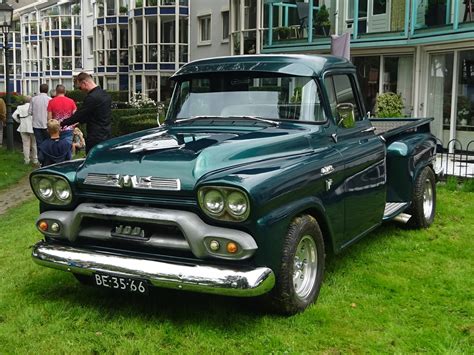 1958 GMC 100 Pickup This Series Of GMC Blue Chip Trucks Flickr